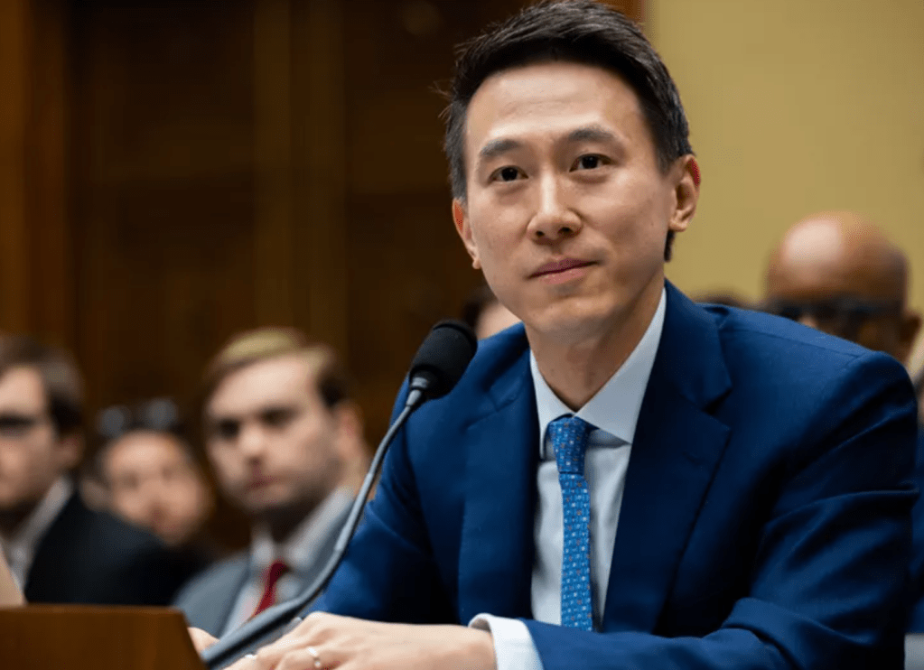 Shou Zi Chew, CEO of TikTok